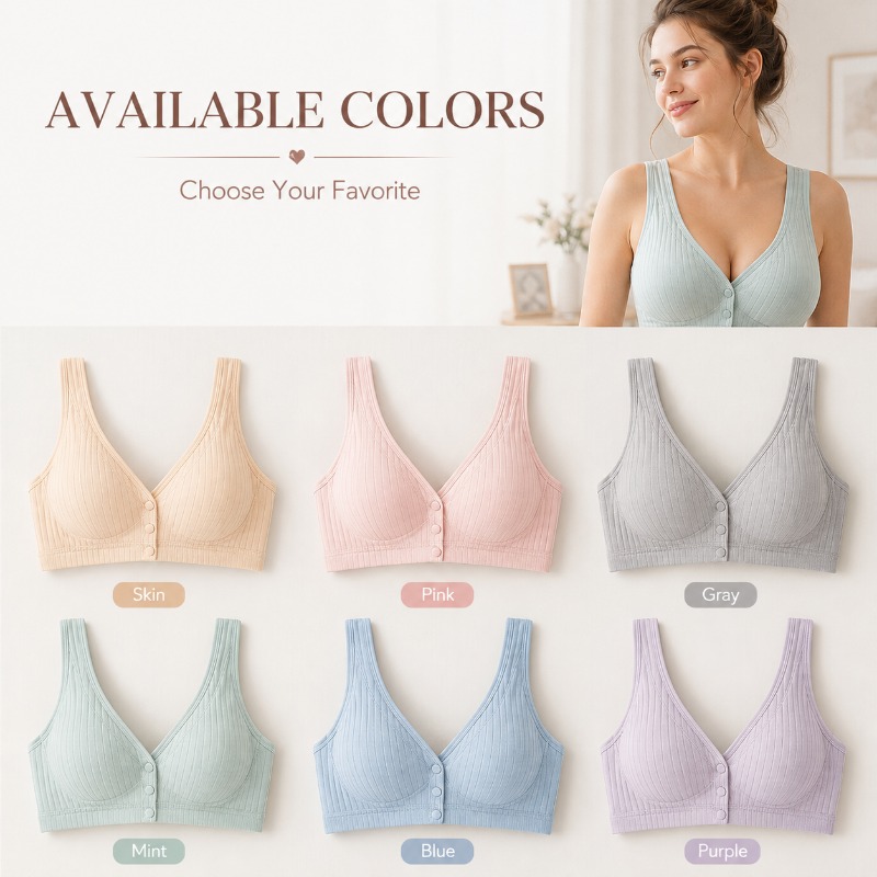 Sutiã de Amamentação Feminino, - Nursing Bra Sleep avaliação e preço